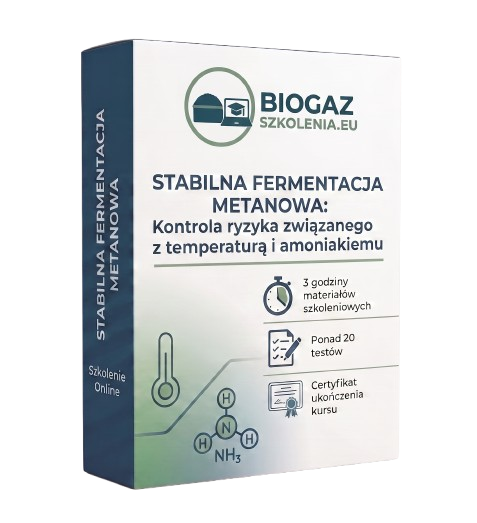 Stabilna fermentacja metanowa: Kontrola ryzyka związanego z temperaturą i amoniakiem